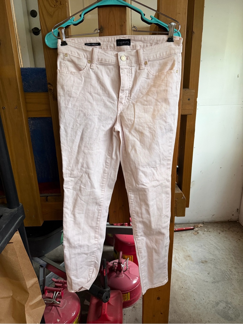 Talbots Pale Pink Skinny Jeans - Women